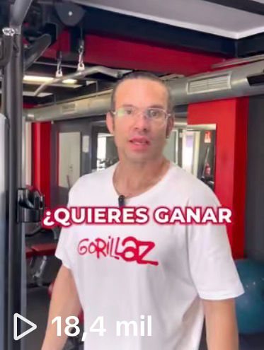 Reel de Rhapsody Gym con 18,4 mil visualizaciones